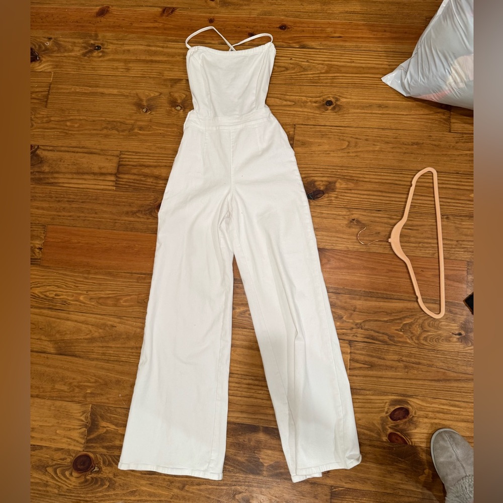 Good American White Jumpsuit